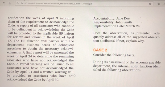 as presented? As you answer this question, you may want to refer