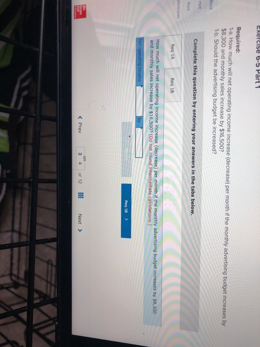 Selling Price, and Volume (L06-4) [The following information applies to the questions