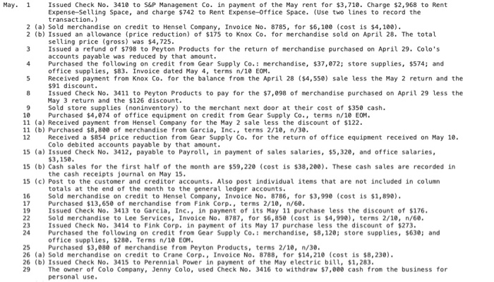 first business day of the month, and you have just been hired