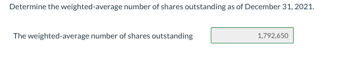 I need the Earnings Per Share. Please, provide detailed explanation. On January