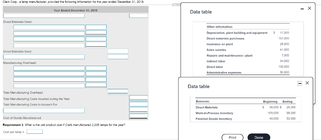 I need help with this problem for accounting class please. Thank you.