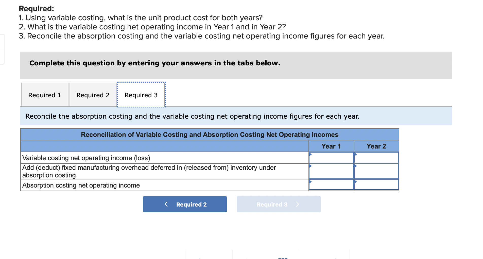 Cost of goods sold (@ $33 per unit) Gross margin Selling and