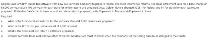  Need help with accounting class. Please show your work to help