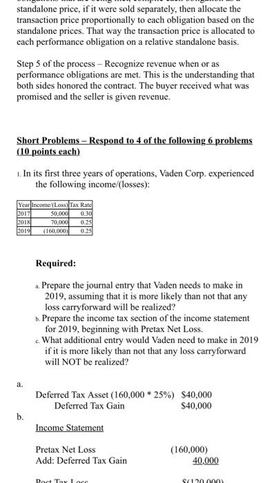 (7.5 points) Temporary od Deferred Tax Permanent Asset or Liability 1. Excess