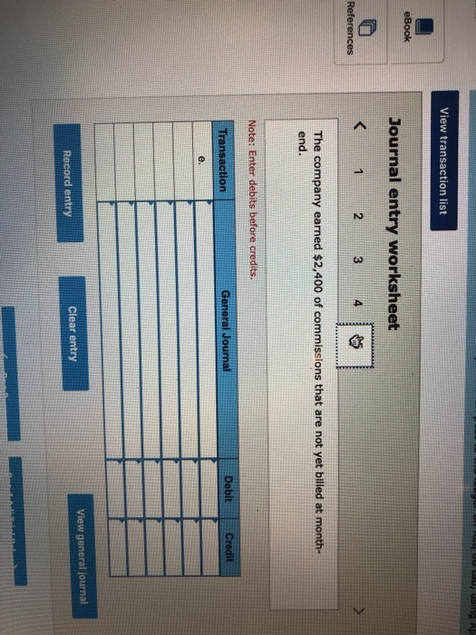 unadjusted trial balance as of April 30. 4. Journalize and post the