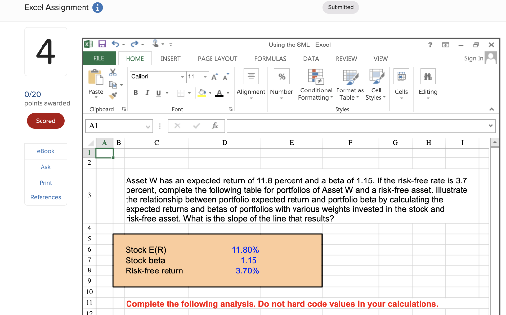 Assignment i Submitted 18.5 FILE HOME INSERT PAGE LAYOUT FORMULAS DATA REVIEW