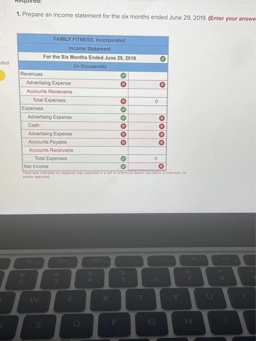 responses and what was marked correct and incorrect from your previous attempt.