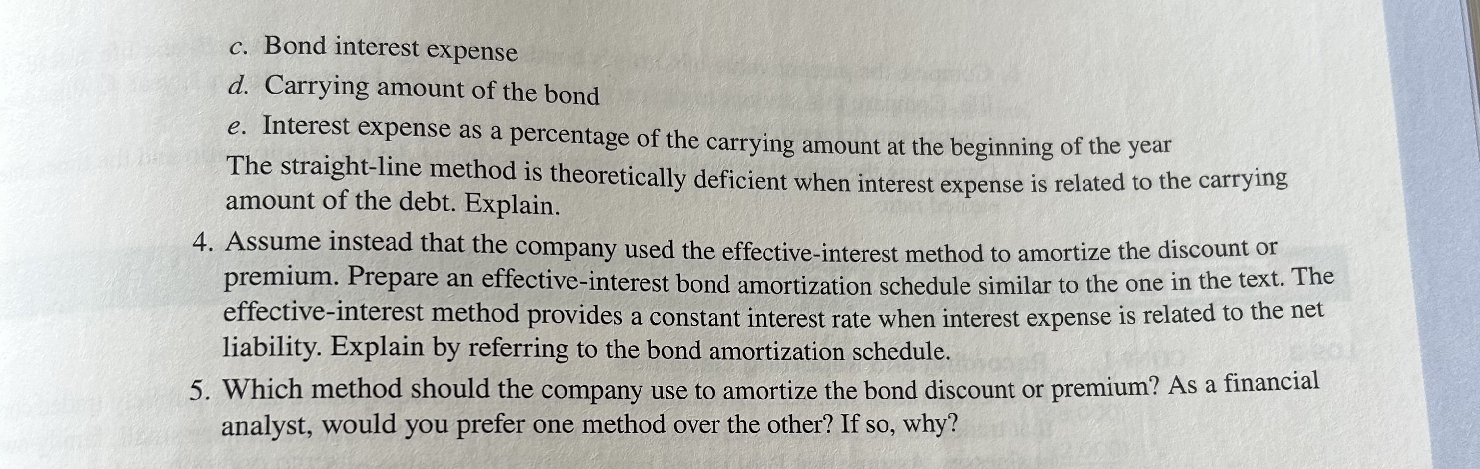  AP9-5 Computing Amounts for Bond Issue, and Comparing Amortization Methods (P9-8)
