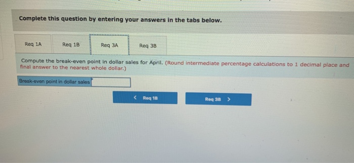 for $82, and the Deluxe set sells for $97. The variable expenses