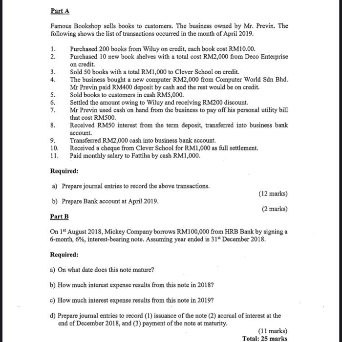 hiii i need the answer for these part A & part B