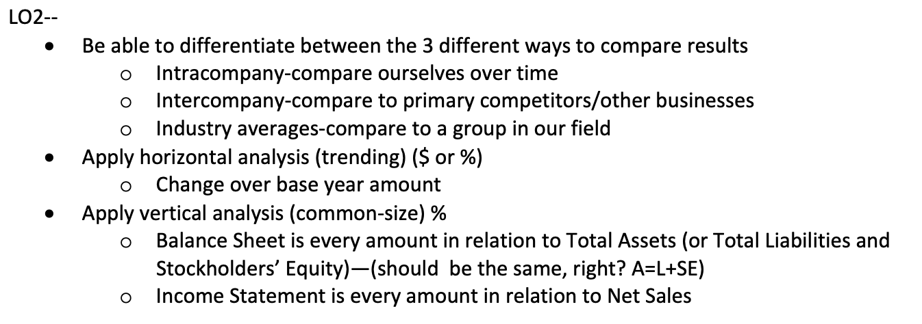 LO2-- . O O O Be able to differentiate between the