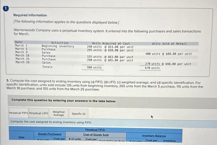 370 units from the March 5 purchase, 50 units from the March