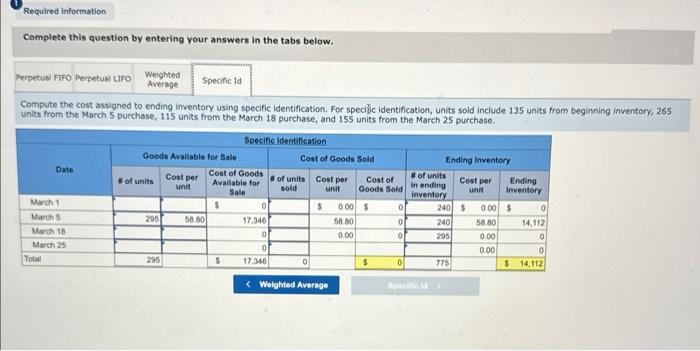 the questions displayed below.] Warnerwoods Company uses a periodic inventory system. It