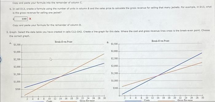 profit. 2. create a reusable spreadsheet. 3. create absolute Excel references that