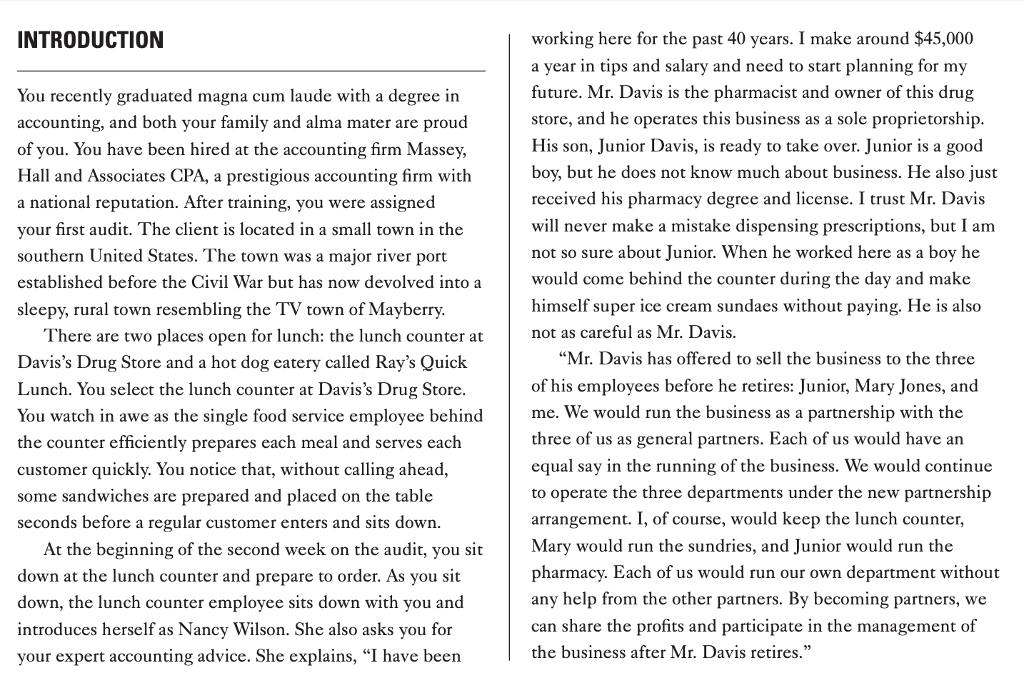 Please Help Me. INTRODUCTION working here for the past 40 years.