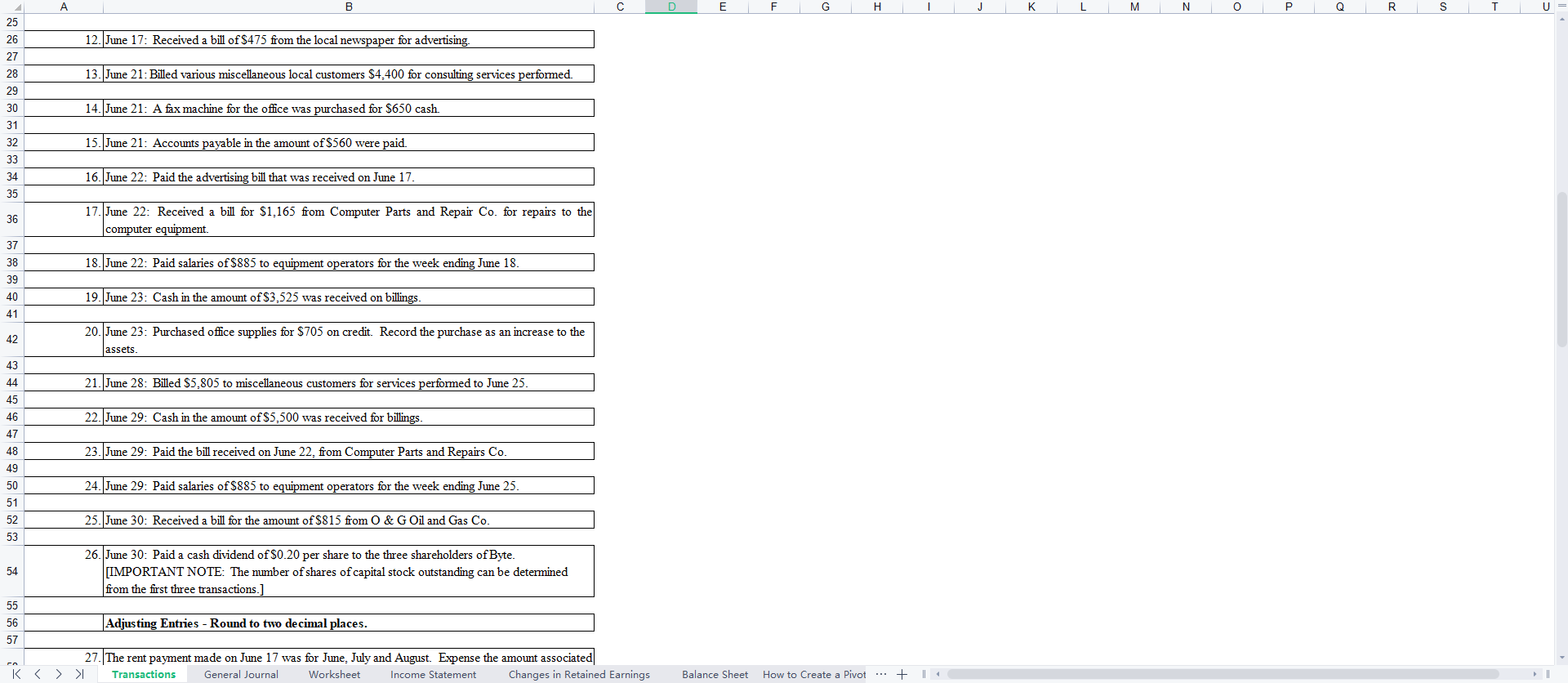 L M N O P Q R S T U = 1