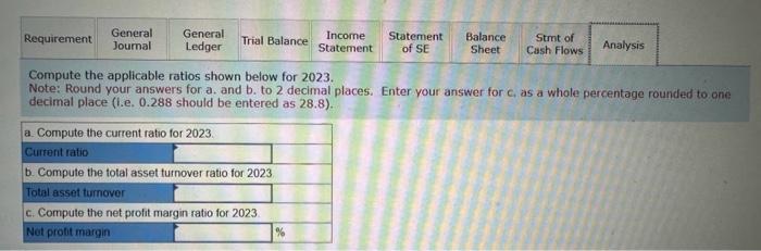 to view the unadjusted, adjusted, or post-closing balances in the General Ledger.
