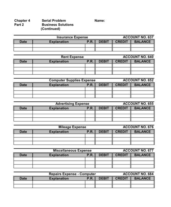 415 Sales discounts 302 Cost of goods sold 612 Depreciation expense-Office equipment
