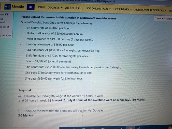  Please upload the answer to this question in a Microsoft Word