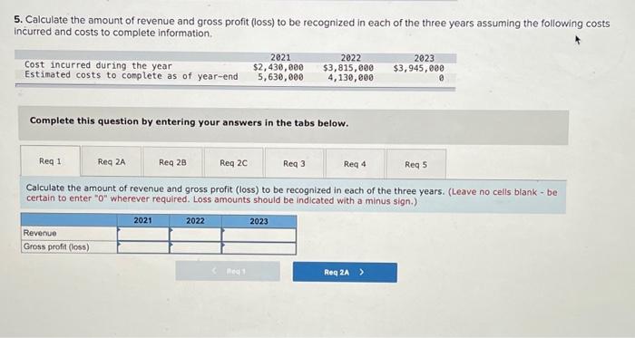 necessary journal entries for the year 2023 (credit "Various accounts" for construction