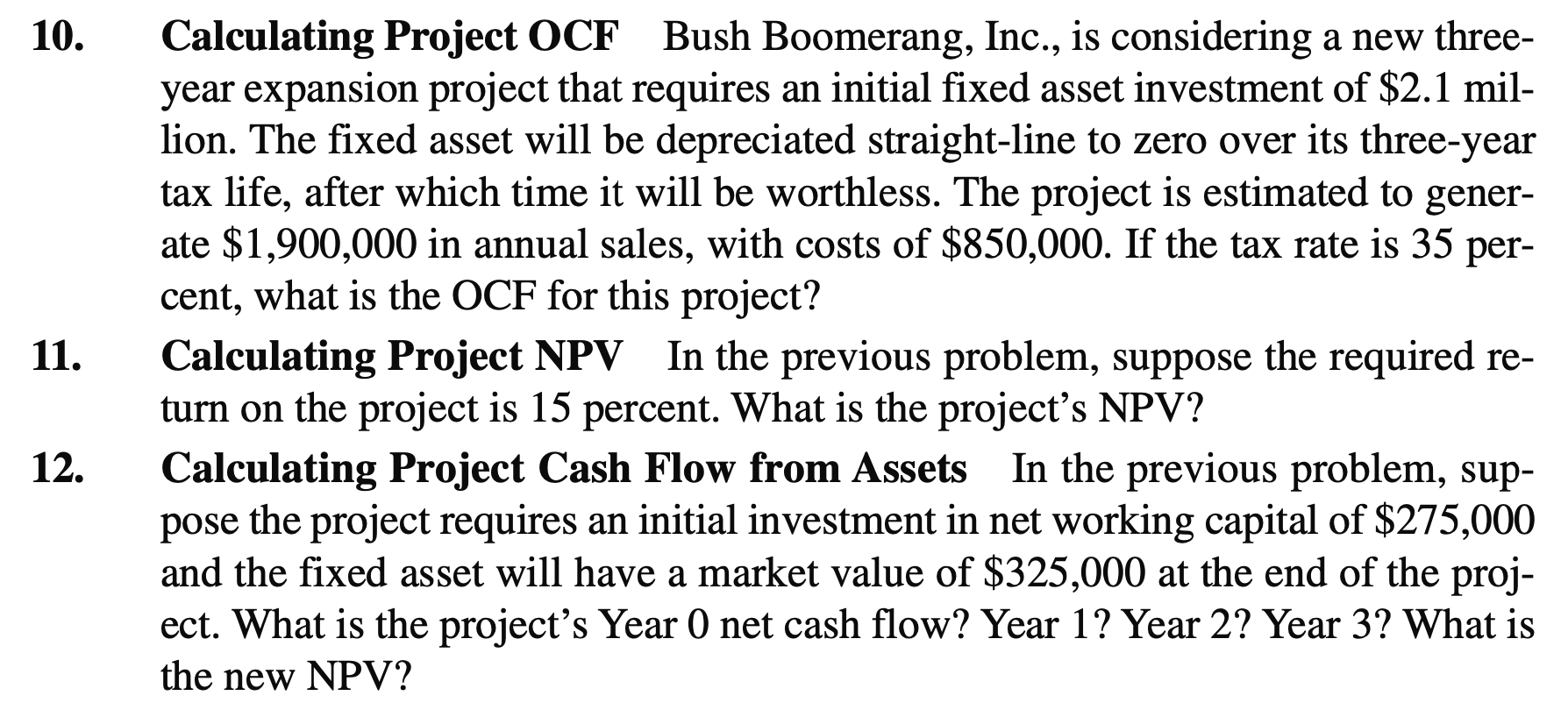 Answer 12 please its after 11 and 10 that I already