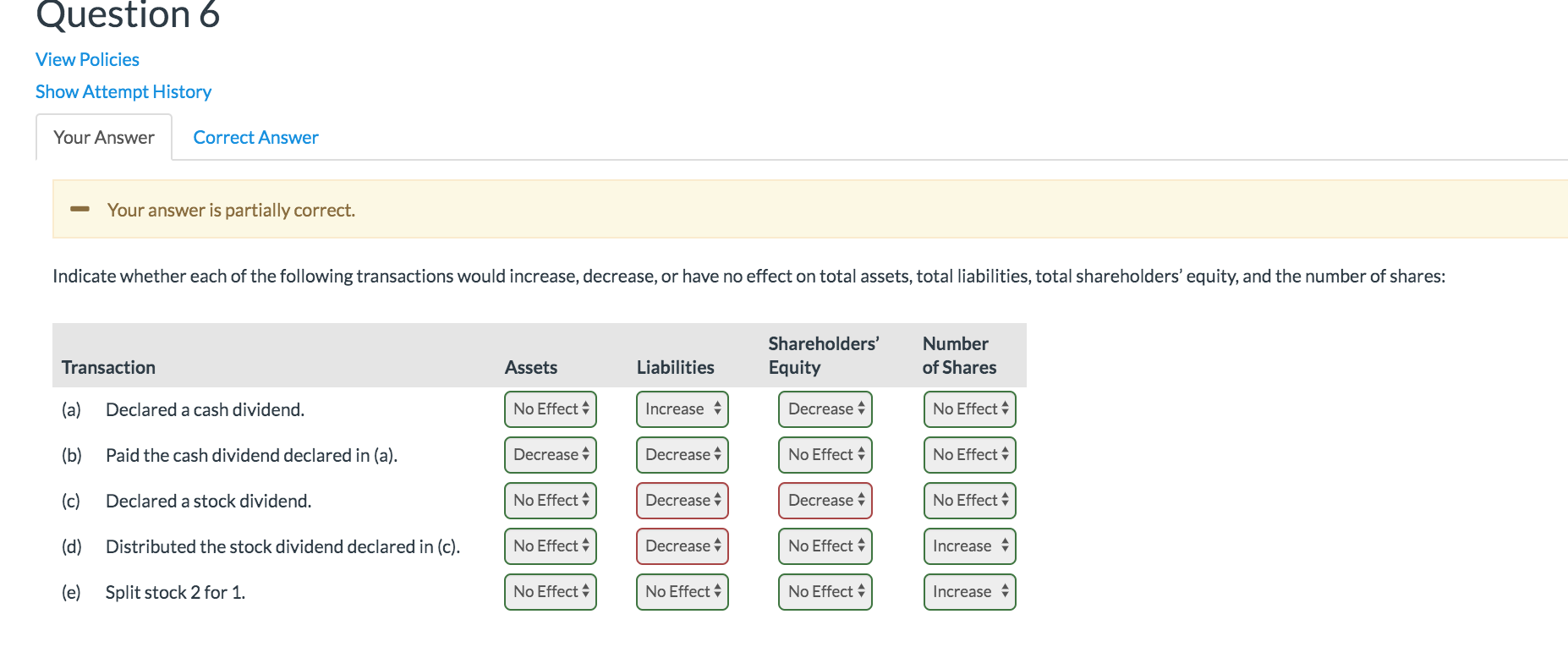 Could you explain each step very clearly like A=L+OE system Question 6