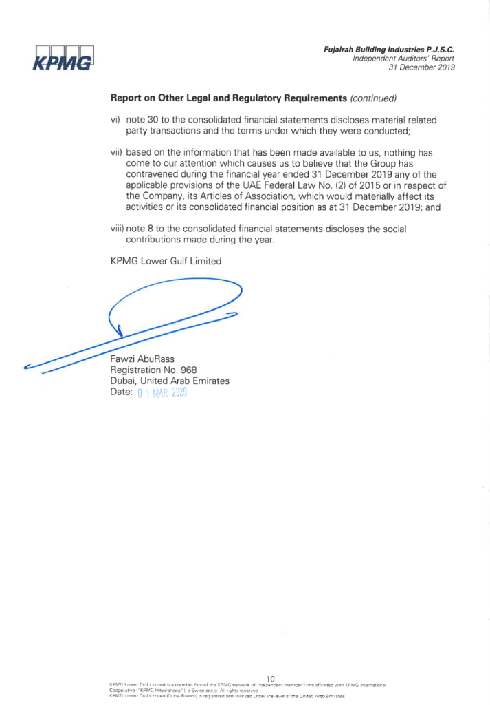 profit or loss and other comprehensive income for the year ended 31