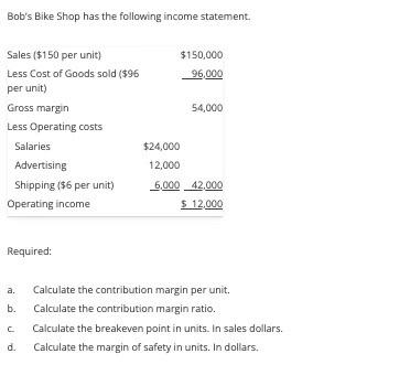  Need help with accounting class. Please show your work to help