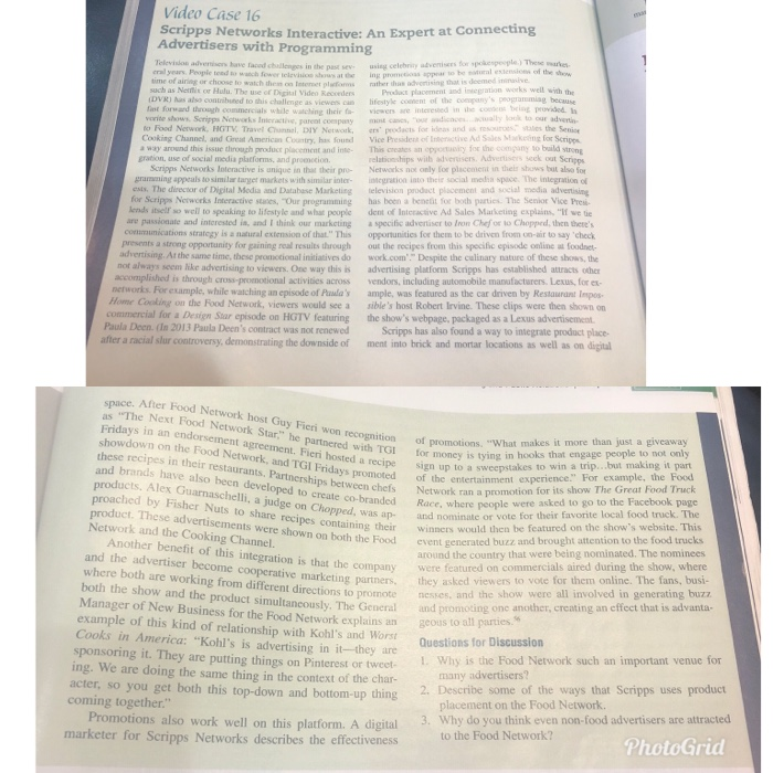  With more details please for this case . Video Case 16