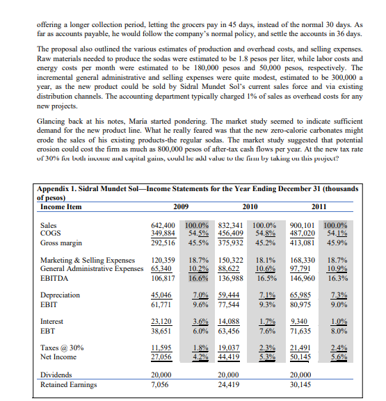 Guadalupe, the owner of Sidral Mundet Sol, had just finished reading a