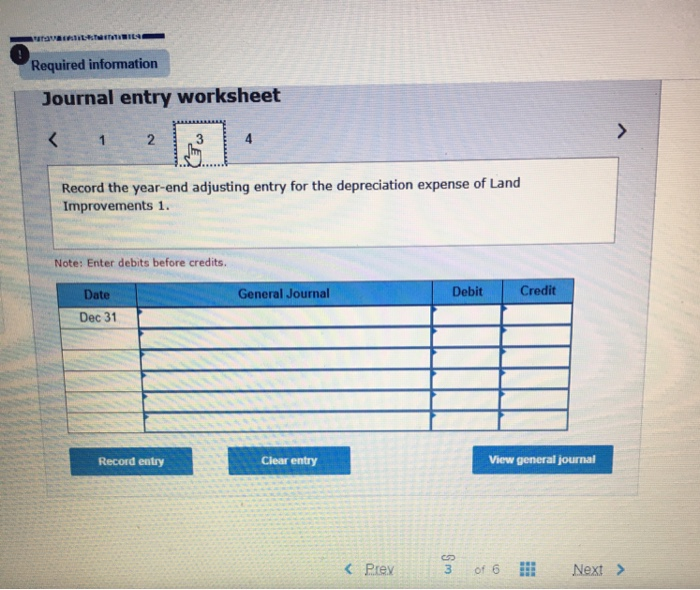 a useful life ars and a $75,000 salvage value. Land Improvements 1
