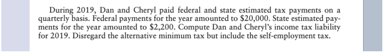 Form 1040, including Schedule 1, 2, and 3, Schedule A,C,D, and SE,