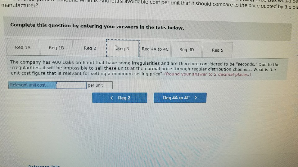 Variable manufacturing overhead Fixed manufacturing overhead Variable selling expenses Fixed selling expenses
