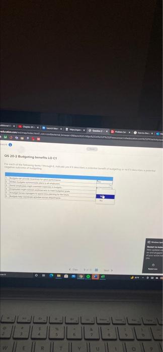  its like a true or false using yes or no as
