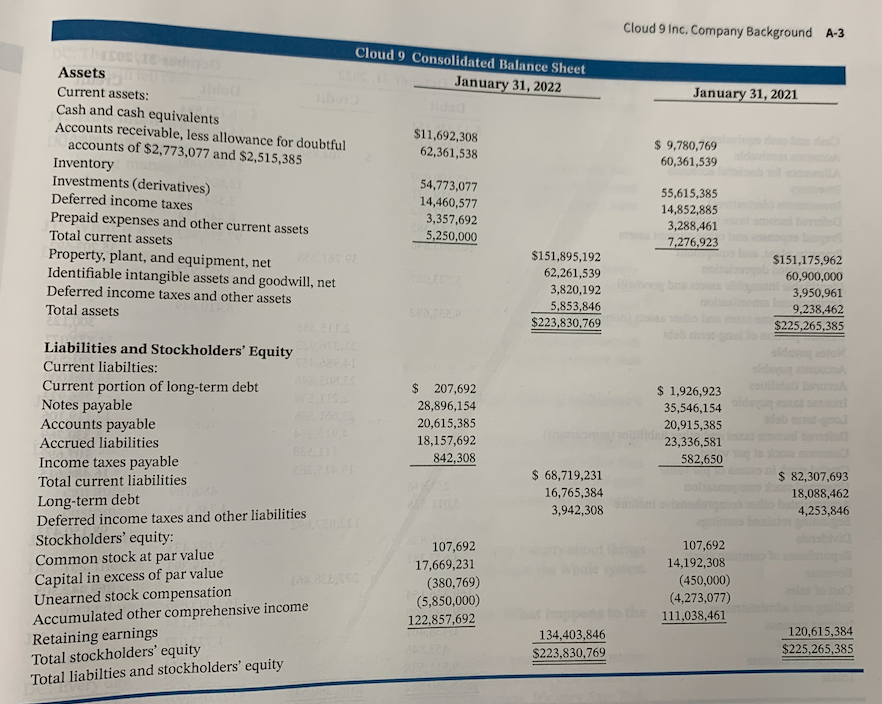 chapters. You should also consider your answers to the case study questions