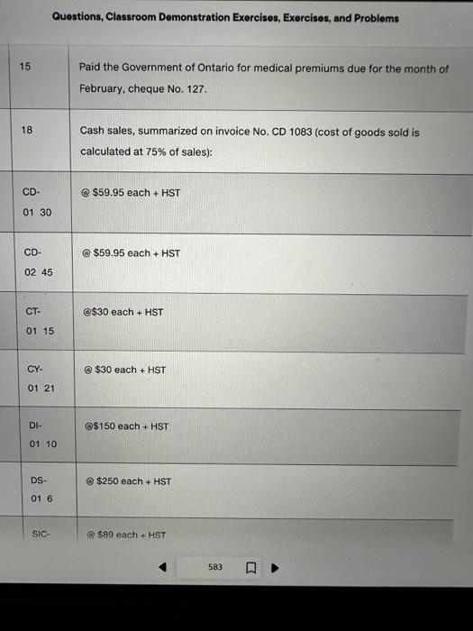 are the same unless indicated): Required a. Set up a general ledger,
