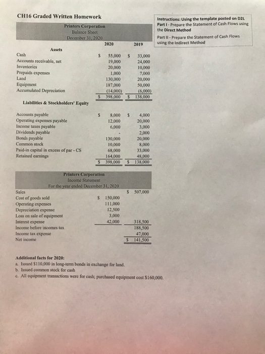  Instructions: Using the template posted on D2L Part 1 - Prepare