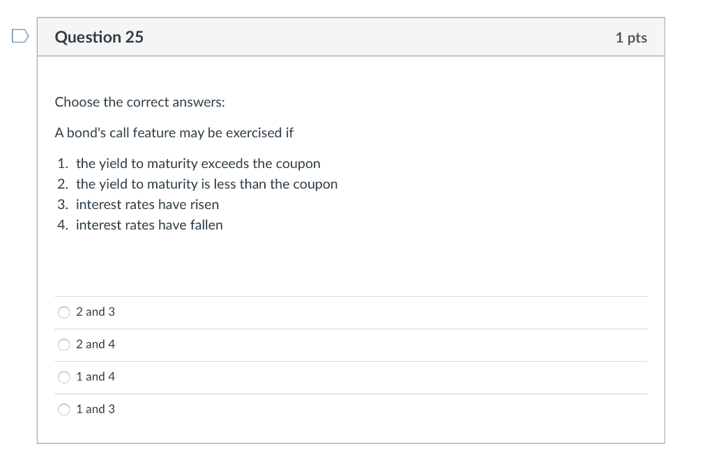 bond, the current yield considers the gain that occurs as the discount
