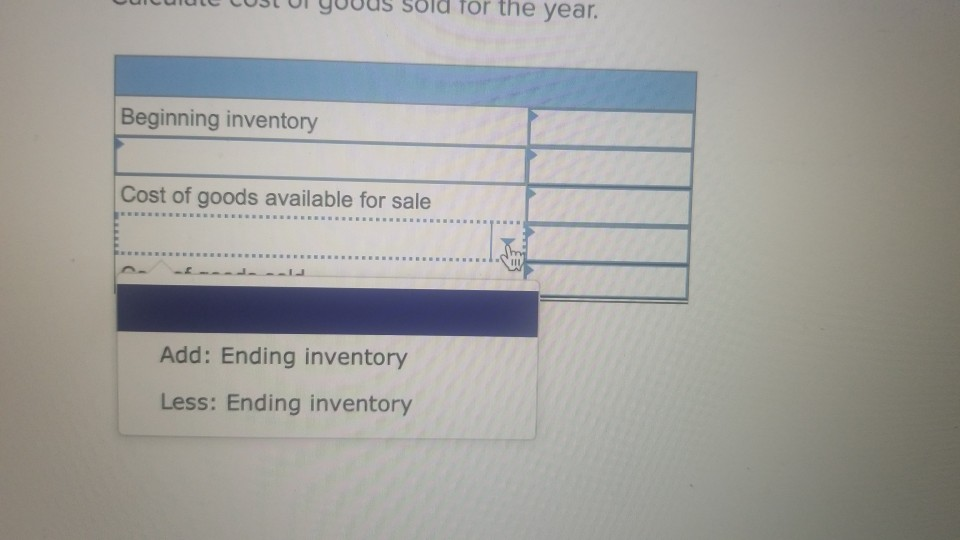 $44,000. During the year, the company has four purchases for the following