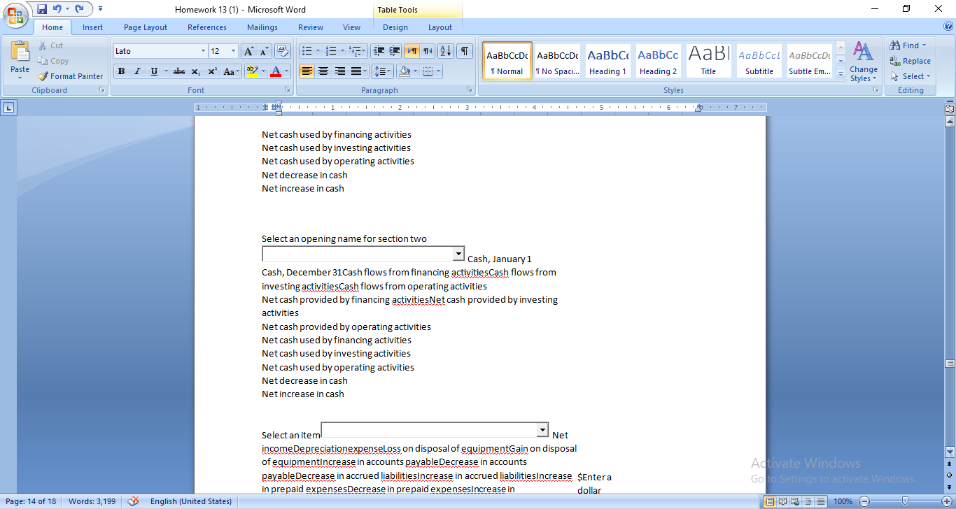 100% - Con D90 - Homework 13 (1) - Microsoft Word -