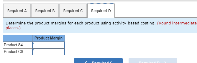 Up overhead costs, which consist of equipment depreciation and indirect labor, are