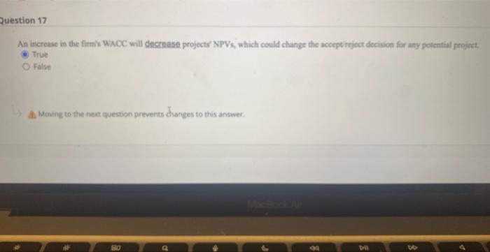 please hurry will upvote An inerease in the firmis WAOC will decrease