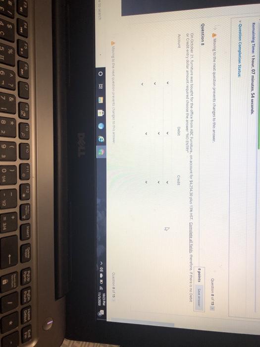  please answer it fastly Remaining Time: 1 hour, 07 minutes, 54