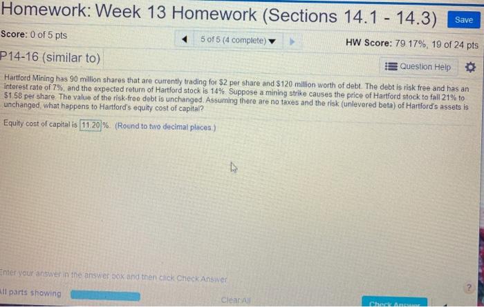 Homework: Week 13 Homework (Sections 14.1 - 14.3) Save Score: 0