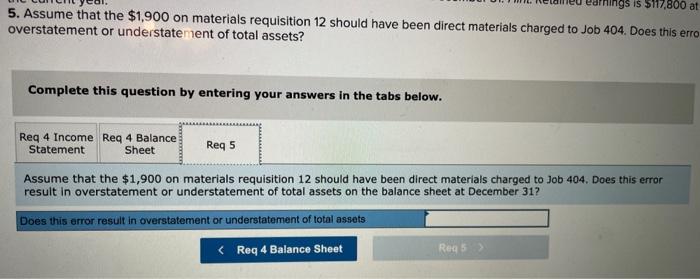 the following account balances on December 31. The company's manager knows something