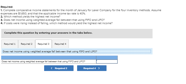 following January purchases and sales data for its only product. Date Jan