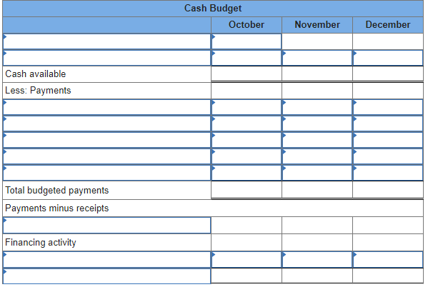 president formed a planning committee to prepare a master budget for the