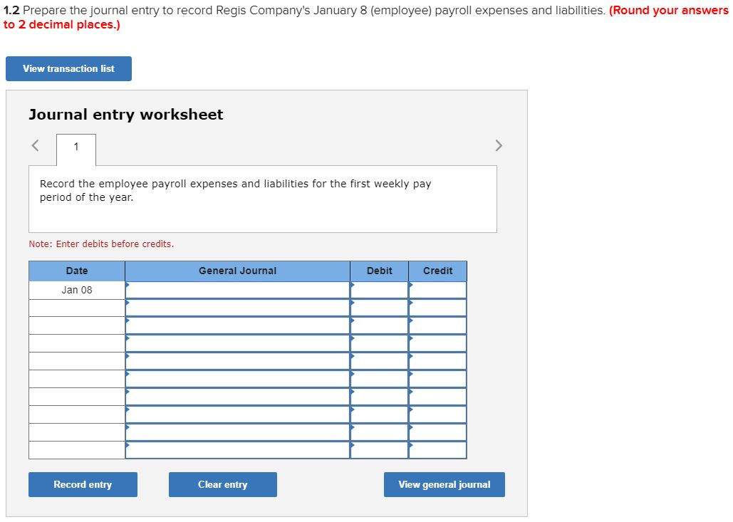 8, the end of the first weekly pay period of the year,
