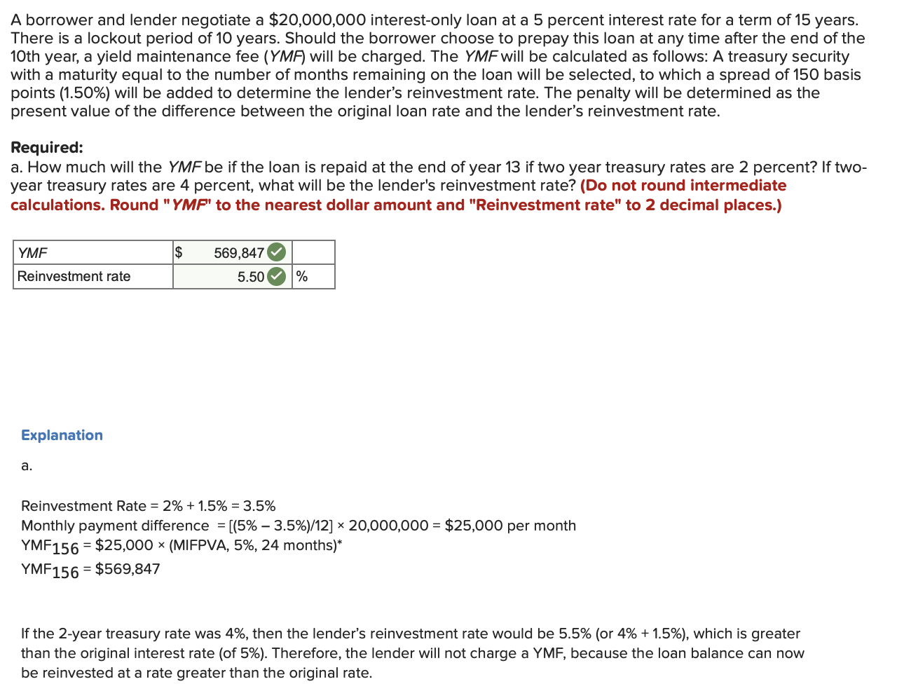 PLEASE CAN YOU SHOW ANSWER EXPLANATION IN EXCEL PLEASE A borrower and
