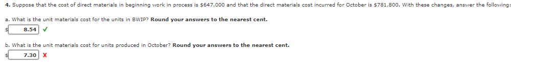 manufactures a product that passes through two processes: Fabrication and Assembly. The